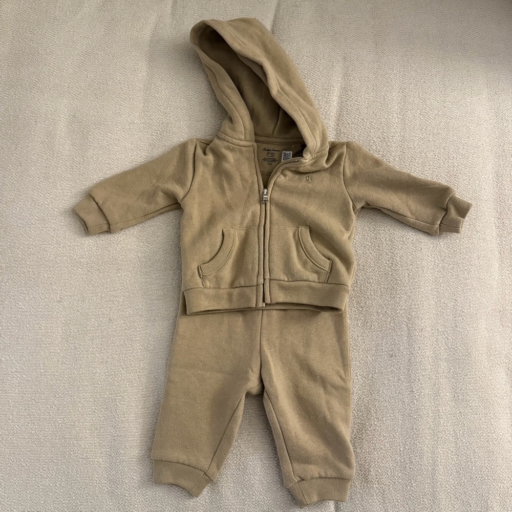 Polo by Ralph Lauren Tan Baby Garment